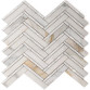 Diana Herringbone Calacatta